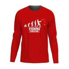Fishing Evolution Men Long Sleeve Shirt