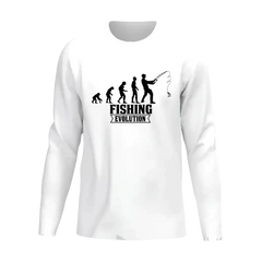 Fishing Evolution Men Long Sleeve Shirt