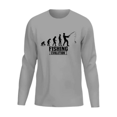 Fishing Evolution Men Long Sleeve Shirt
